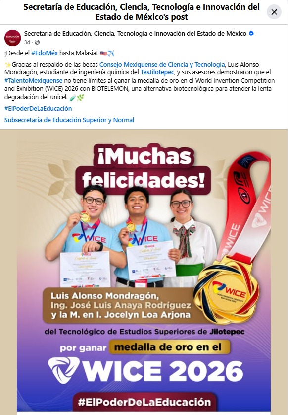 Edomex WICE 2026